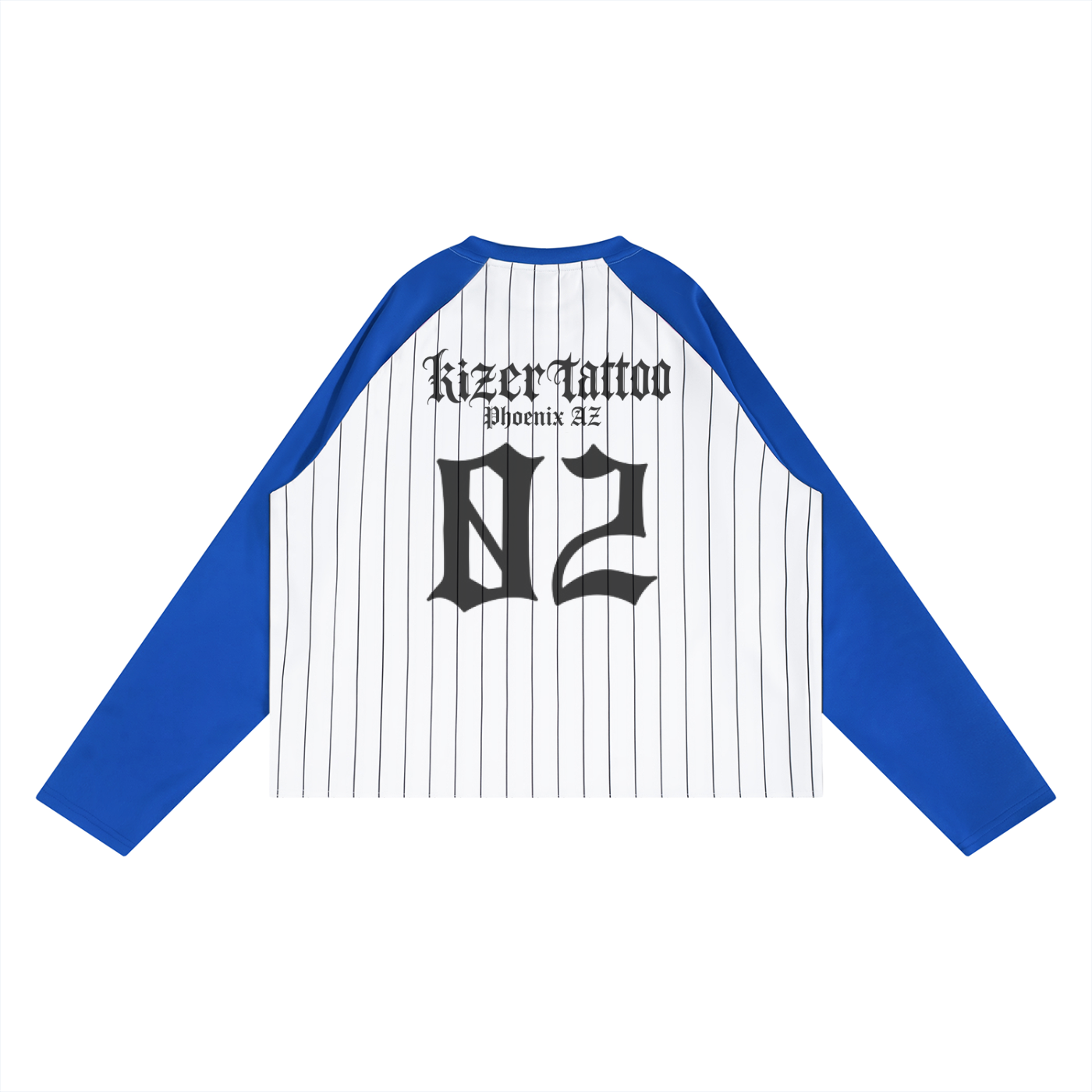 Unisex Striped Raglan Long Sleeve T-Shirt